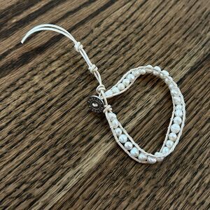 Victoria Emerson Beaded Pearl Bracelet Anklet